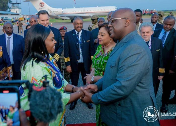 Félix Tshisekedi à Kolwezi pour la 12ᵉ Conférence des gouverneurs