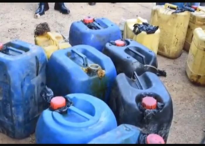 Nord-Kivu : fraude de l’or noir, 16 bidons remplis de cacao en partance pour l’Ouganda saisis par les services spécialisés